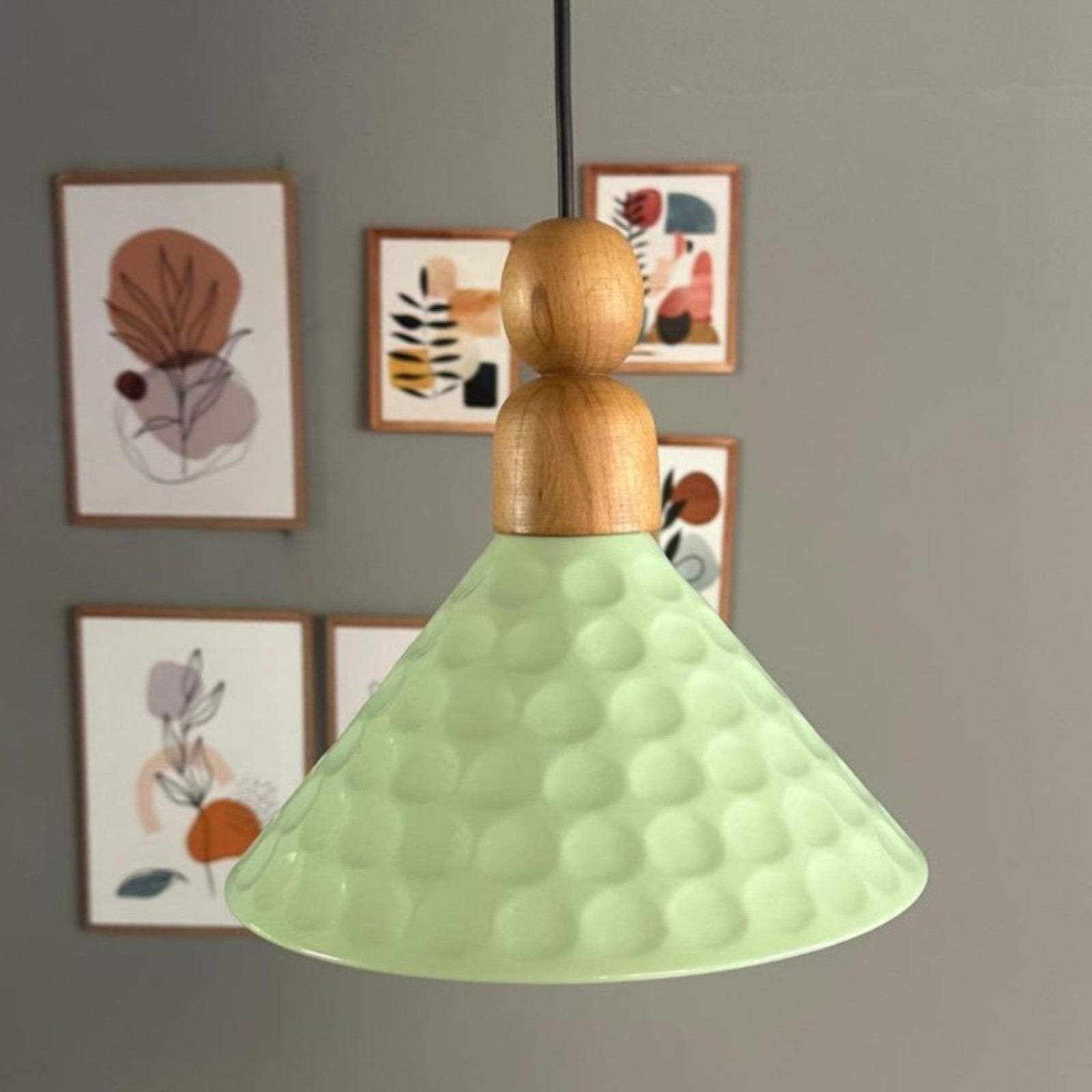 Pendelleuchte Rumy Perle Metall, Modern Hängelampe